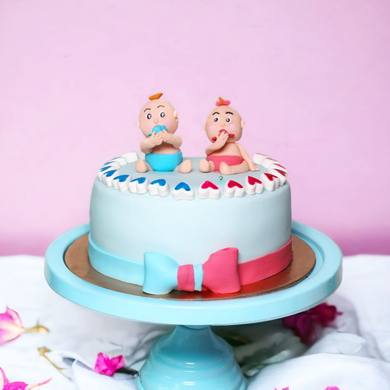 Adorable-Baby-Shower-Cake